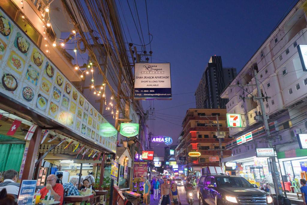 Dragon Boutique Apartment Pattaya Exterior foto